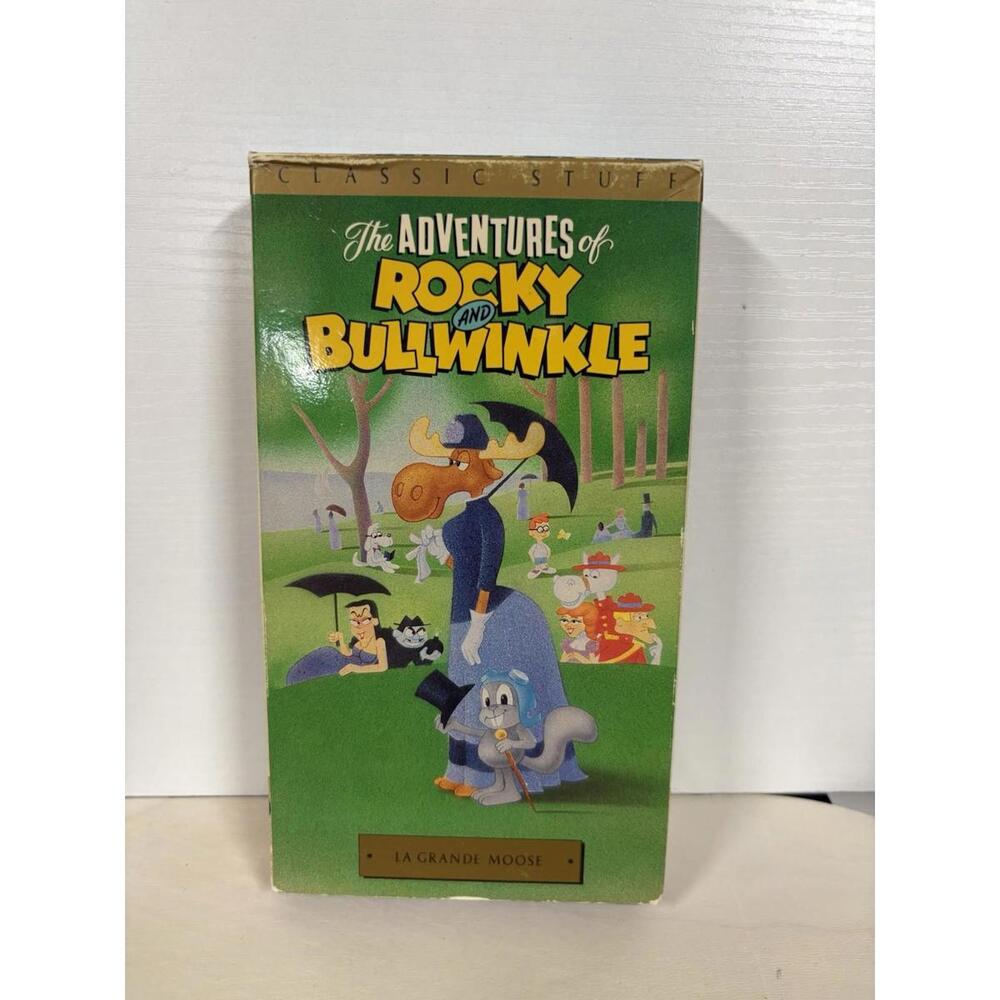 The Adventures Of Rocky and Bullwinkle VHS La Grande Moose Volume 5 New‎